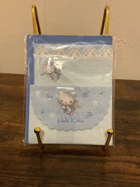 Rare HTF Rare Vintage Incomplete Sanrio 2000 Hello Kitty Angel Mini Letter Set